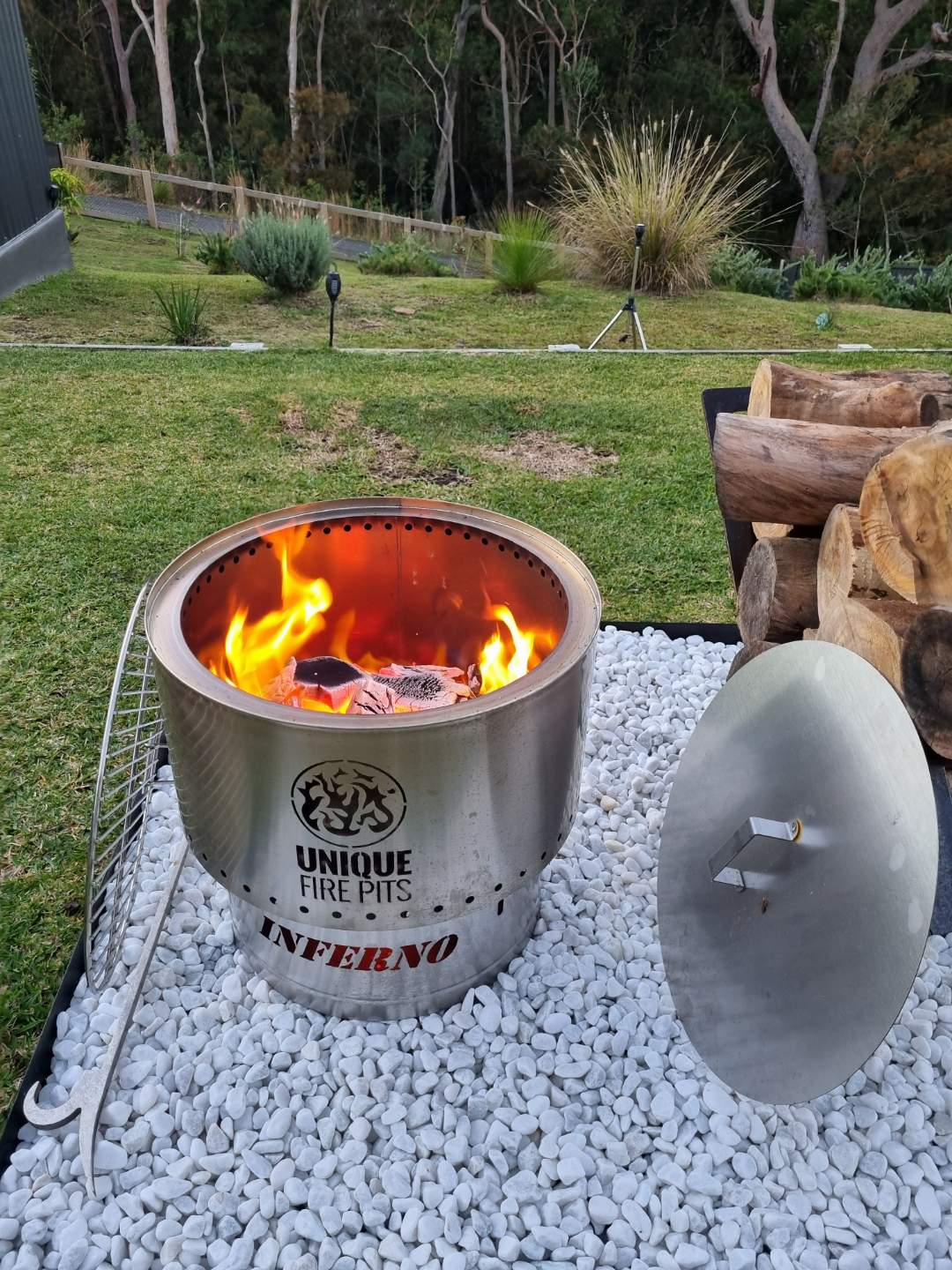 Smokeless Fire Pit 350mm