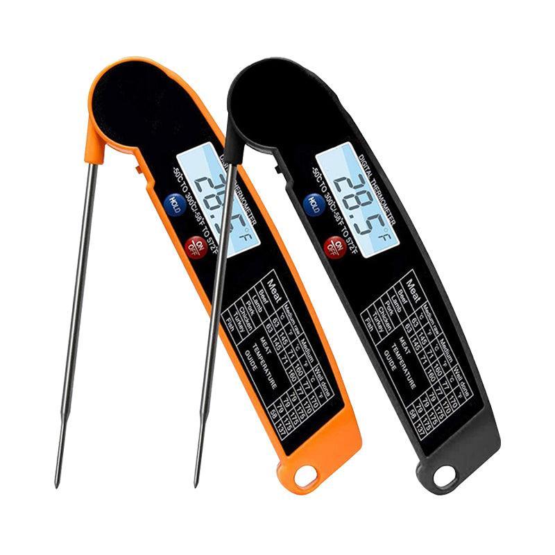 Digital Meat Thermometer — Instant Read, Foldable Probe