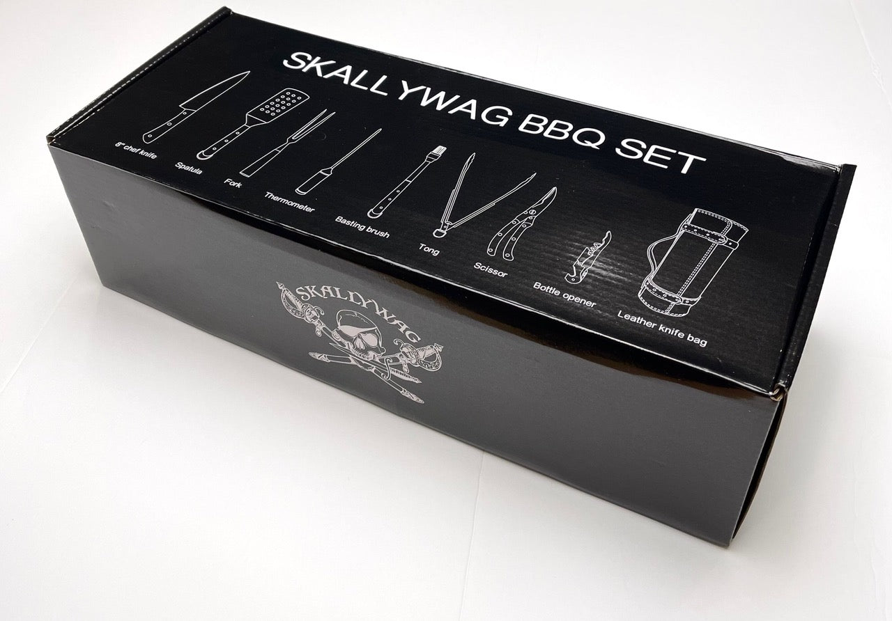 Skallywag BBQ Knife Set — Premium Outdoor Grilling Blades